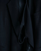 "DKNY" Asymmetrical design woven tailored jacket