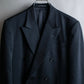 Vintage peak lapel double breasted tailored jacket