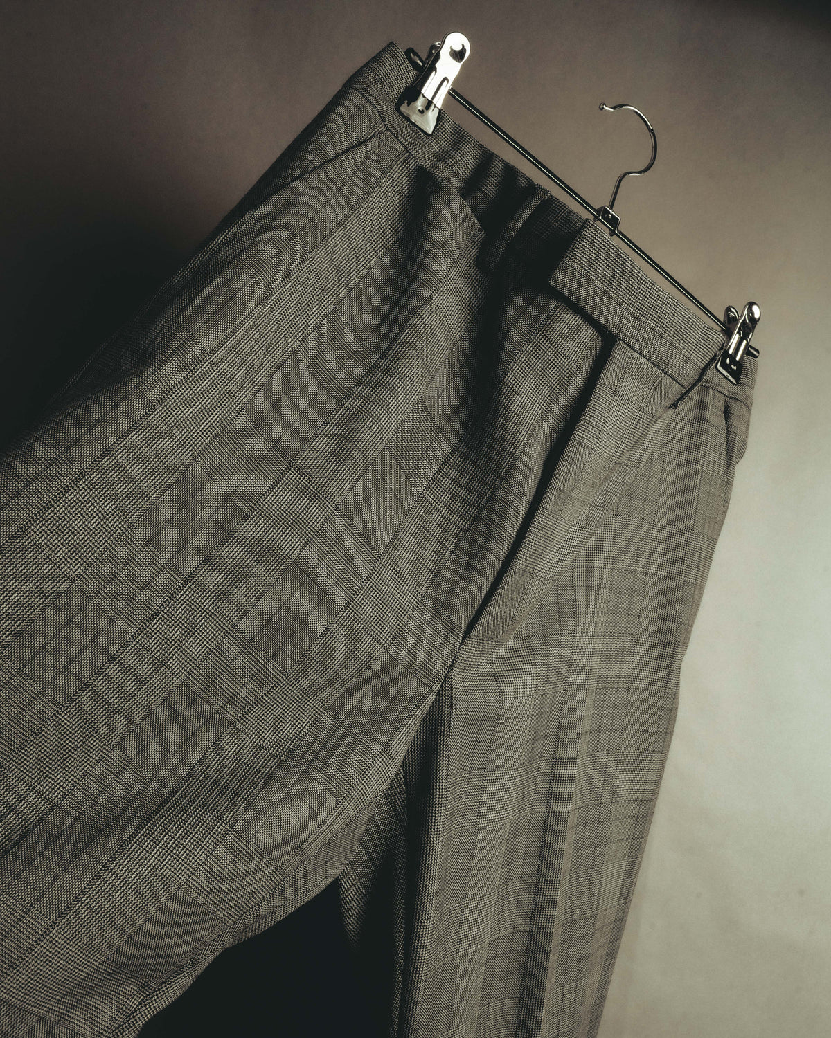 -SPECIAL- “GUCCI” 2019-2021 Glen check double-breasted wool suit