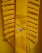 -MOOD Vintage Collections-
70’s Ruffled long point collar shirt