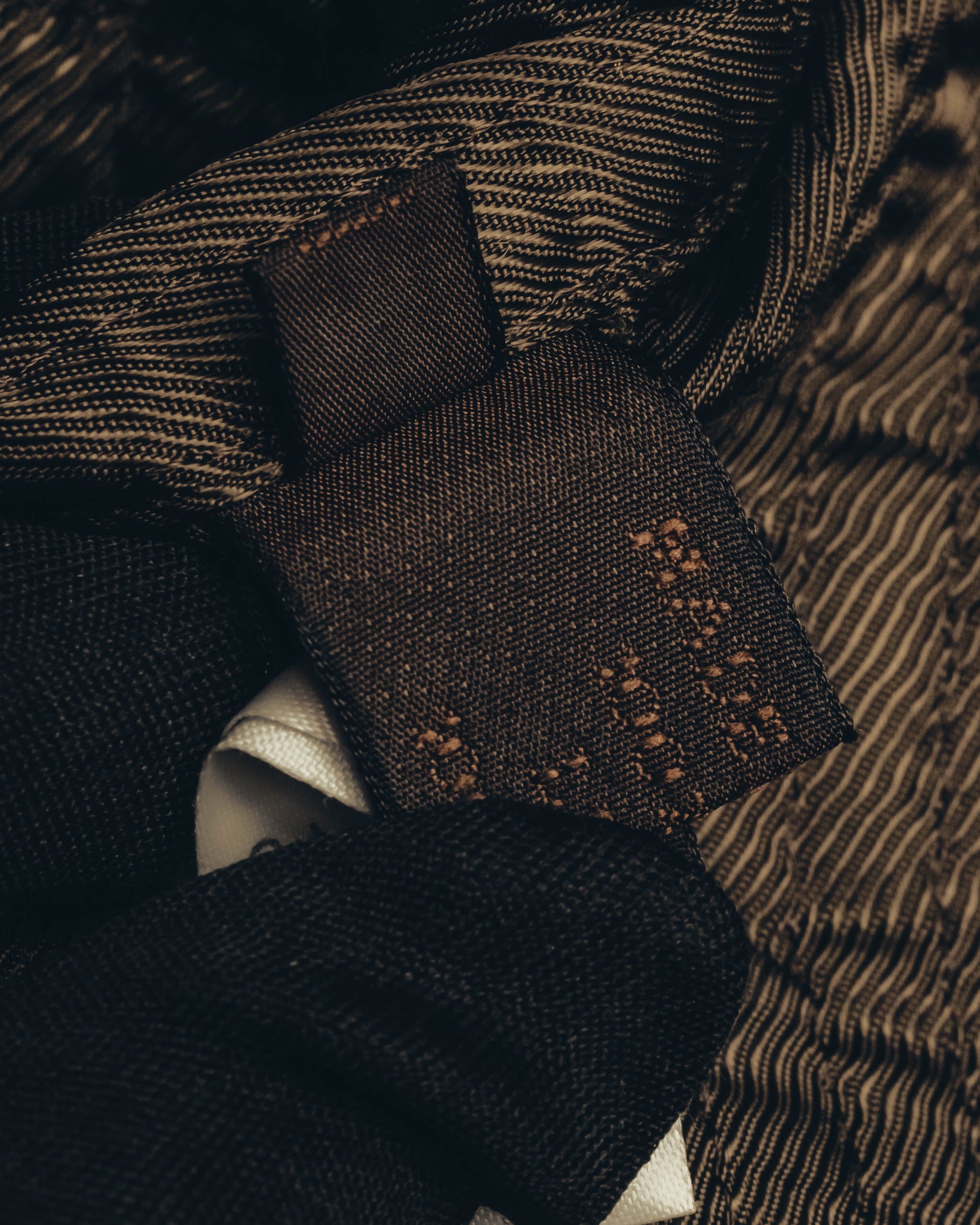 "PRADA" 90's-00's Quilted wool tailored jacket