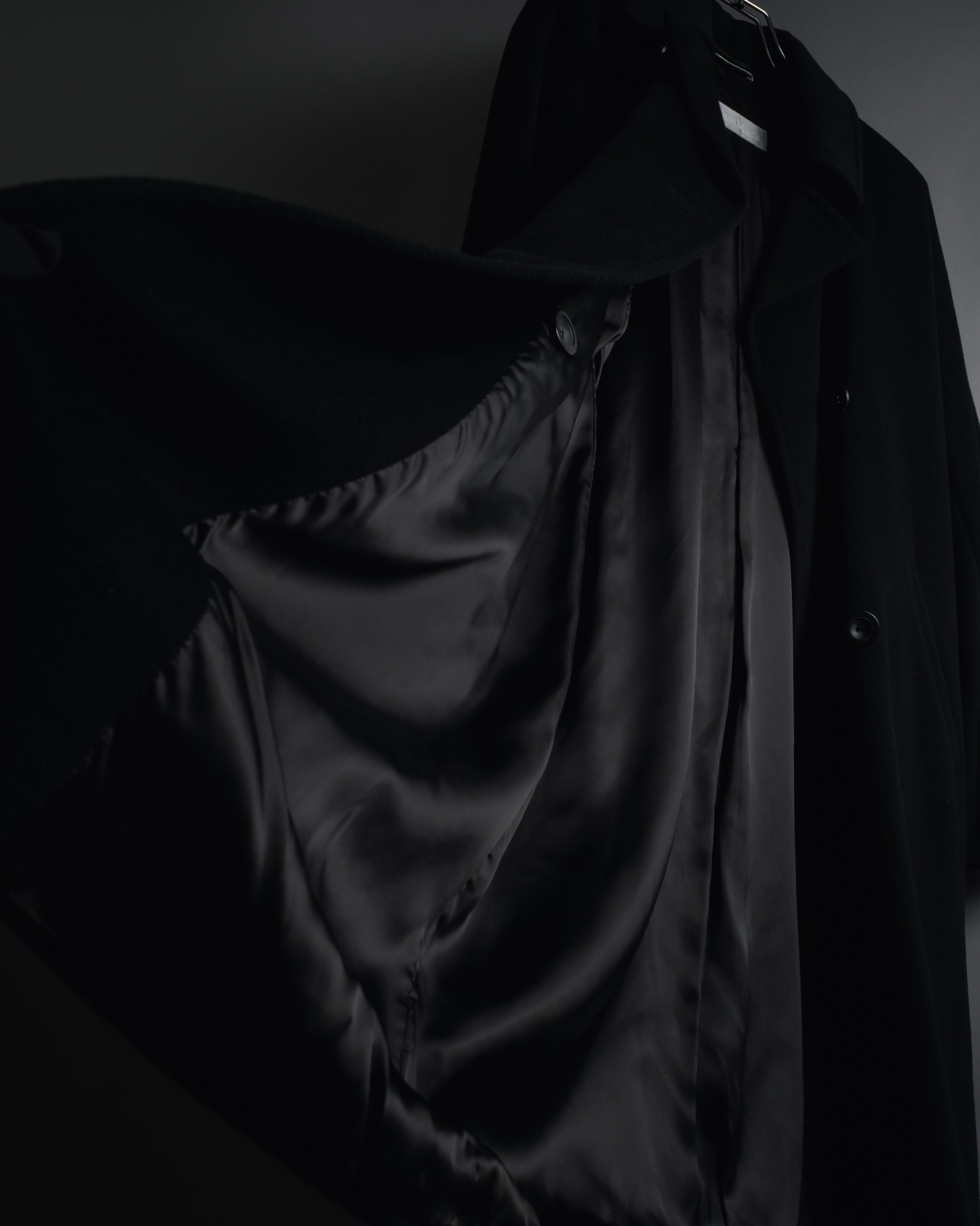 "Max Mara" 90’s-00’s Double-breasted virgin wool coat