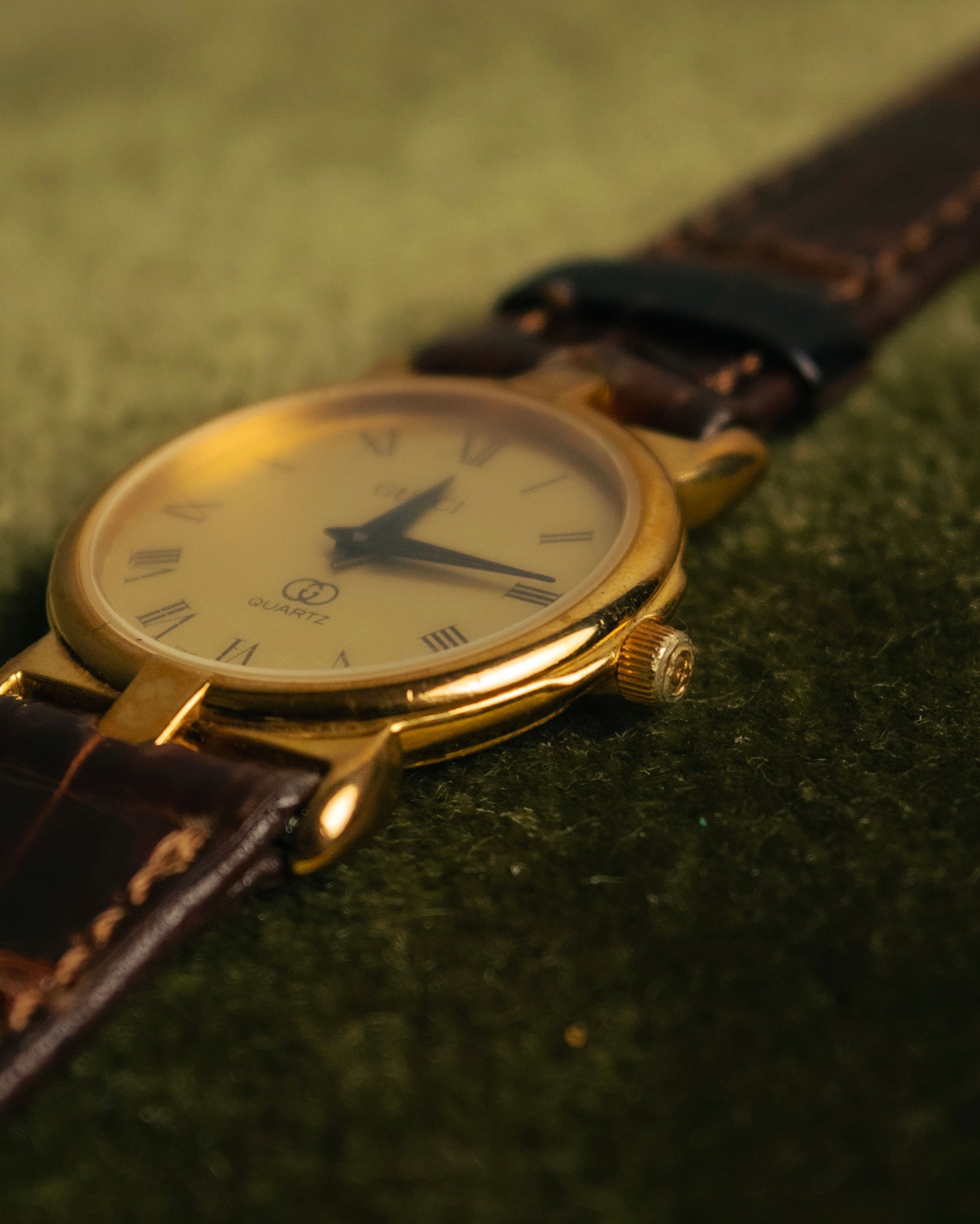“GUCCI” 80’s-90’s Roman dial vintage watch