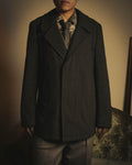 -SPECIAL- “Maison Martin Margiela” 2011-2014 Short wool blend chesterfield coat