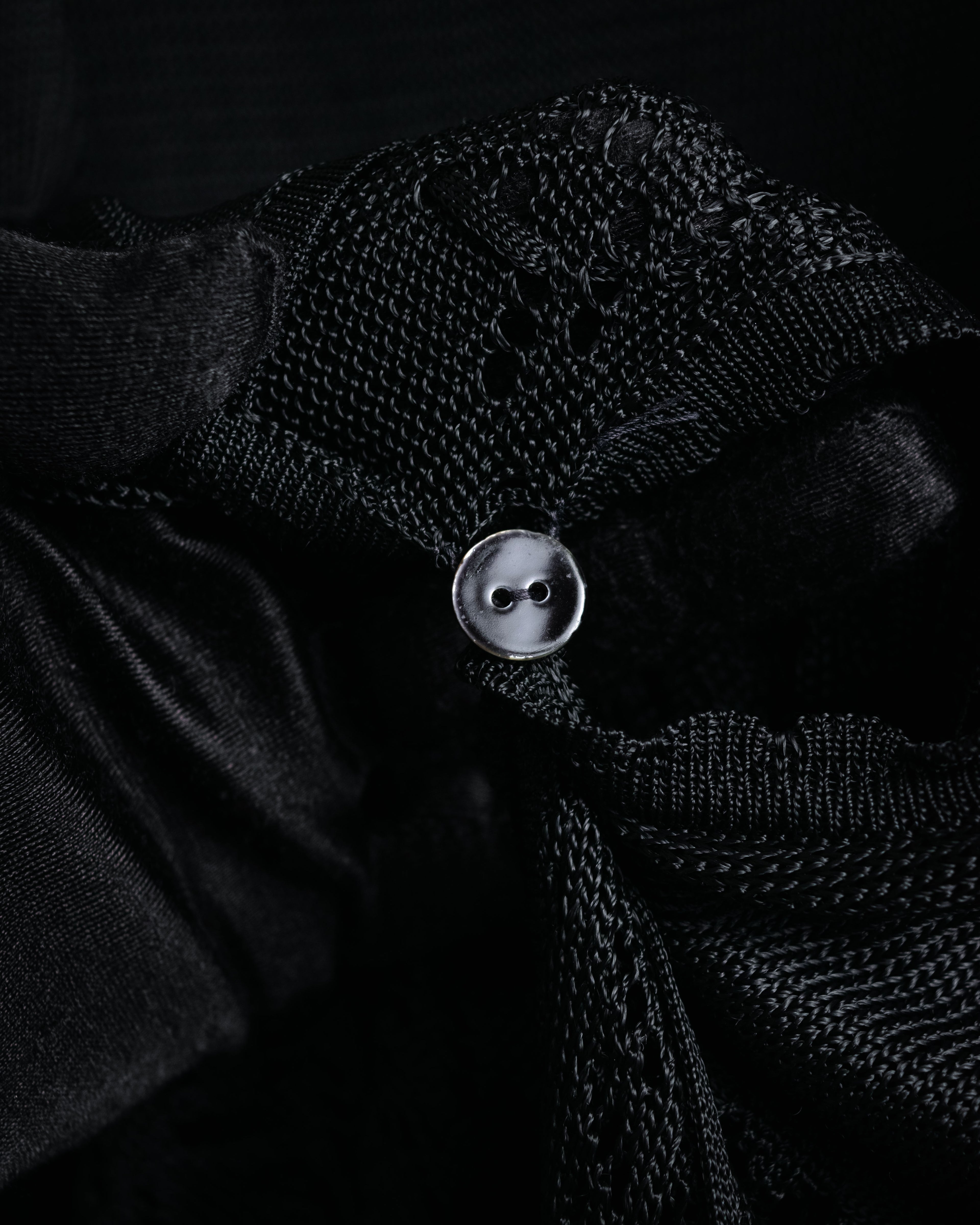 “FENDI” 90’s-00’s Openwork knit ensemble