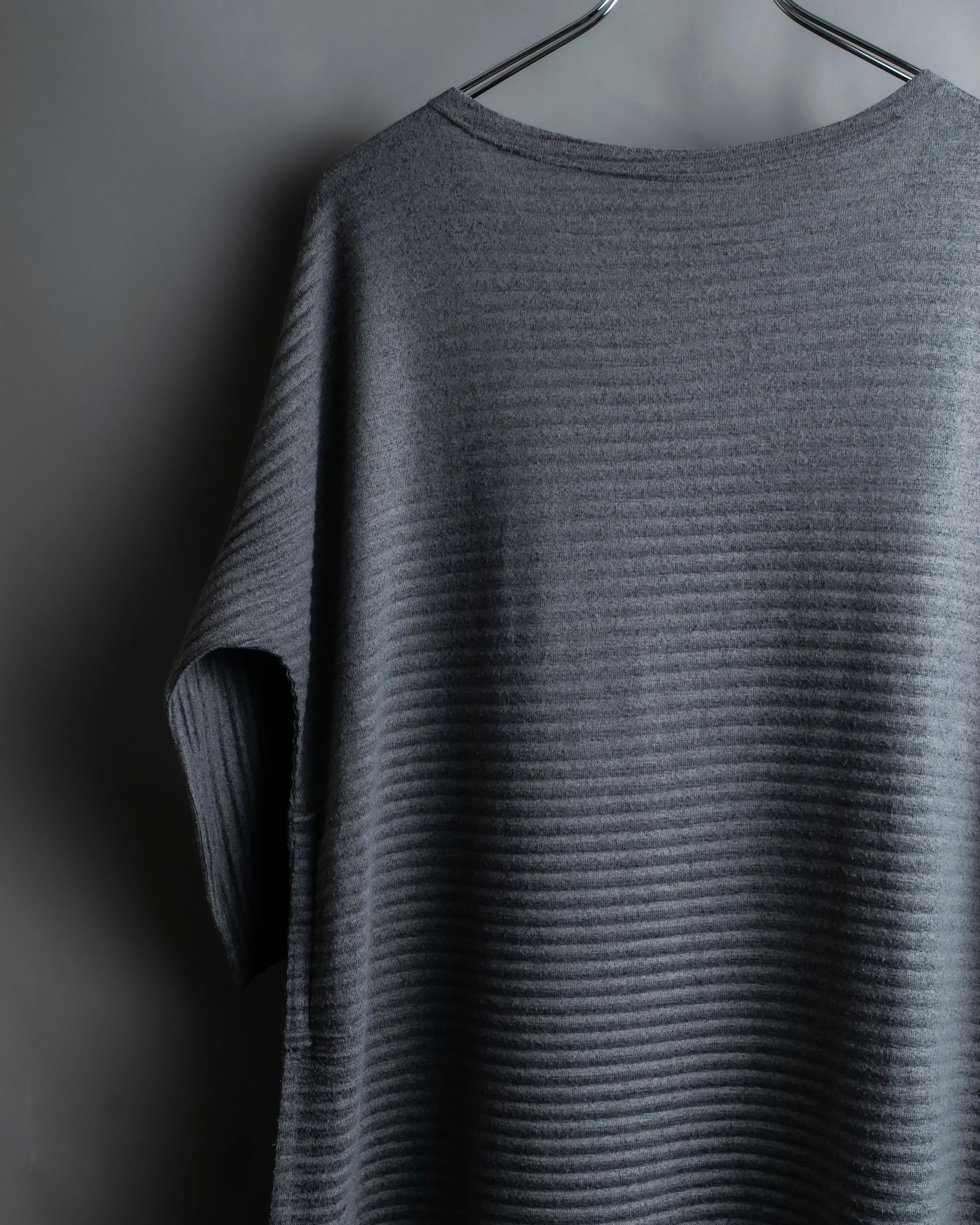 "ISSEY MIYAKE me" Pleated pullover tunic