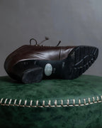 "Pinky&Dianne" Animal fur pattern lace-up heel shoes