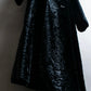 "EMPORIO ARMANI"  Dimensional wave pattern velour like chester coat