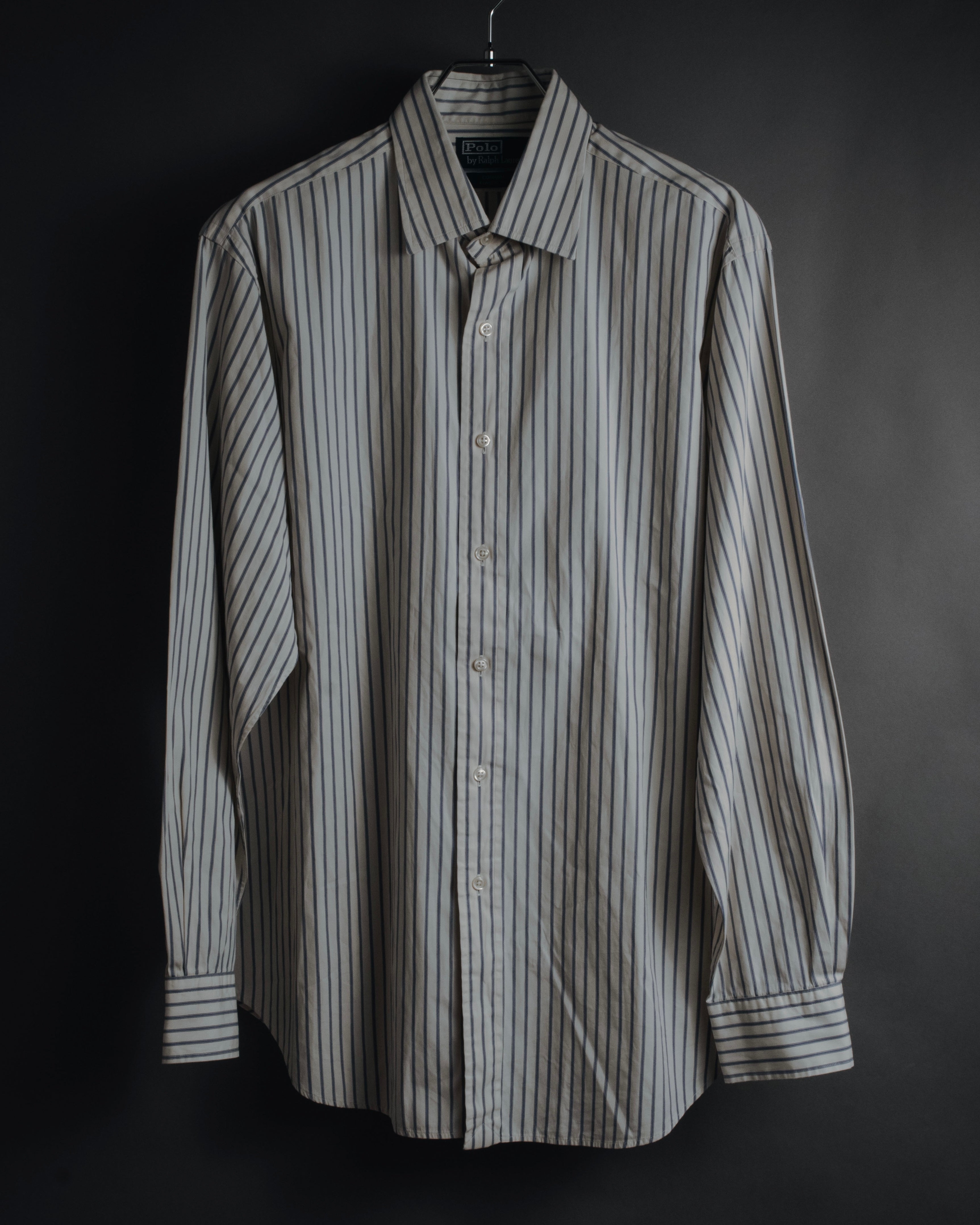 "POLO RALPH LAUREN" Classic striped pattern shirt