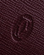 "Cartier" Les Must de Cartier bi-fold leather wallet