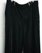 -SPECIAL- “SAINT LAURENT” 2016’s- lamé velvet tuxedo trousers