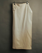"Y's" 80's-early 90's Relaxed tailored wool skirt suit