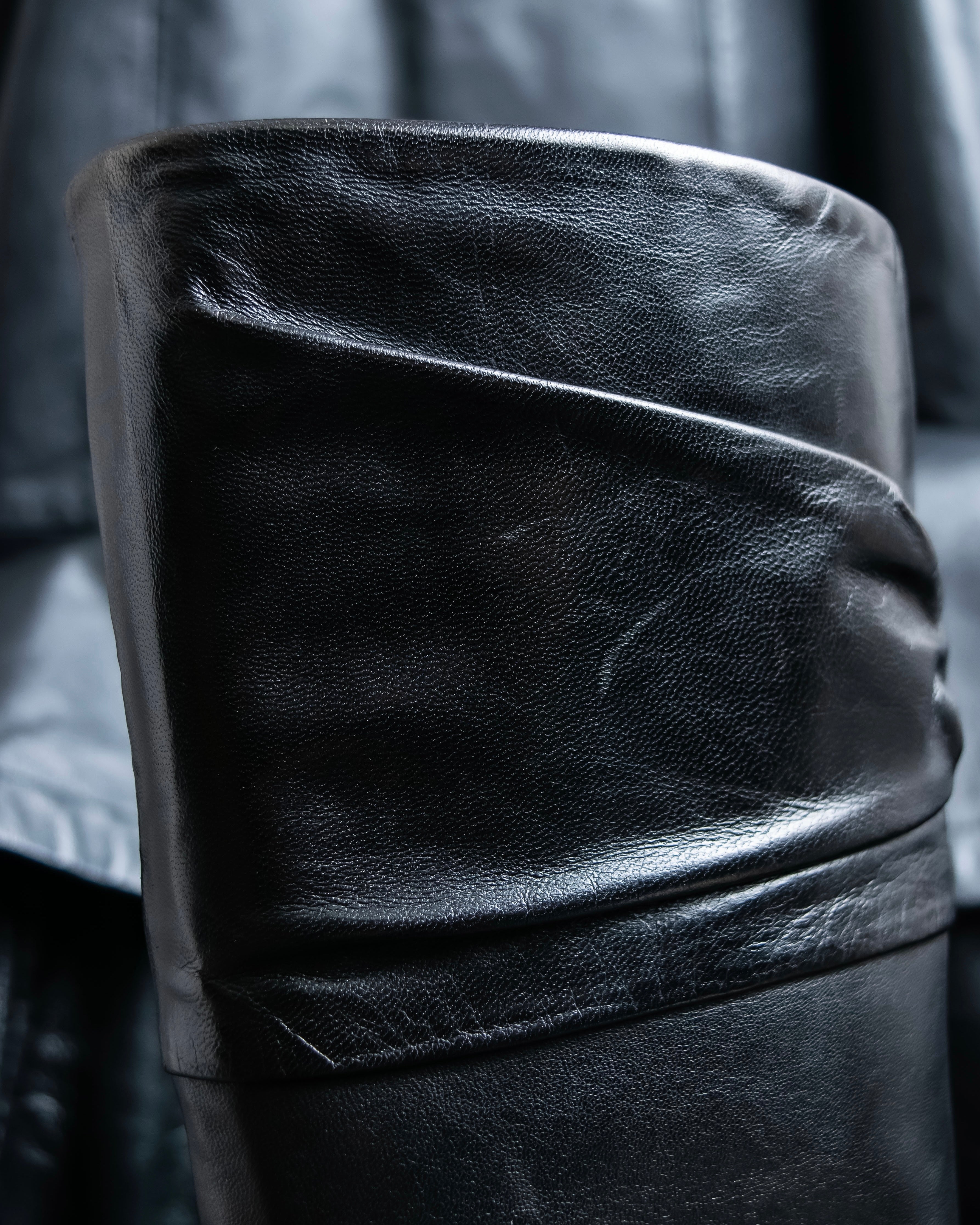 "PRADA" Shirred mode stylelong boots