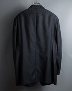 "ARMANI COLLEZIONI" Deep charcoal pinstripe set up