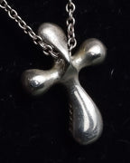 "Tiffany&Co" Small claus motif silver necklace
