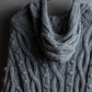 "JEAN PAUL GAULTIER" Cable knit design hooded pullover