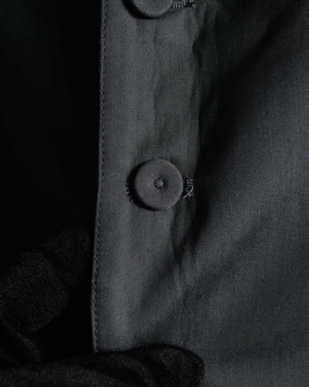 “PRADA” 2012SS poplin minimalist tailored gilet