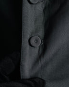 “PRADA” 2012SS poplin minimalist tailored gilet