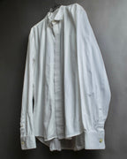 "ARMANI EXCHANGE" Different weave patterns cotton shirt