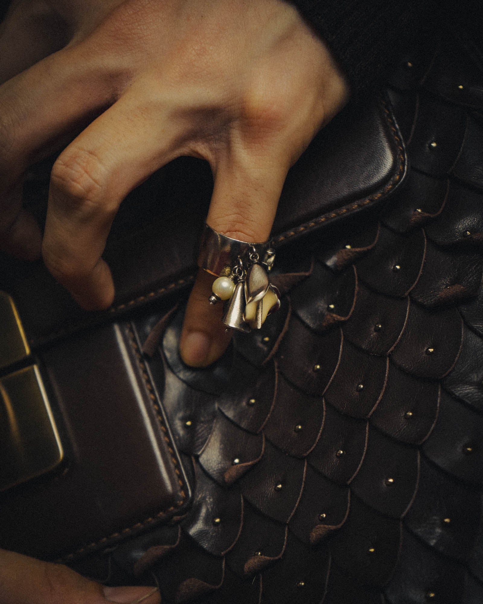 -SPECIAL- “CHANEL” 2005AW charm flower ring