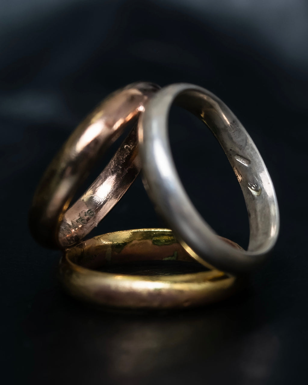 "Maison Martin Margiela" Triangle three-dimensional ring