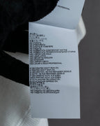 "MAISON MARGIELA" Stitch design net sheer tank top