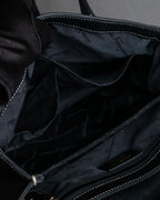 "Salvatore Ferragamo" Gancini motif design leather one-handle bag