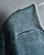 "DIESEL" Space pattern full graphic long tops