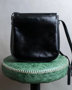 "GIVENCHY SACS" Logo parts design leather combination shoulder bag