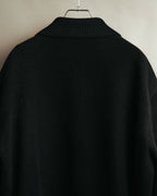 “Christian Dior MONSIEUR” 80’s-90’s Ribbed collar oversized wool field jacket