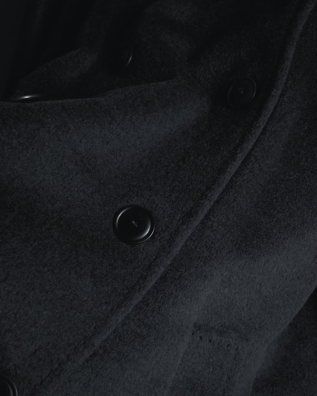 "MARINA RINALDI" Double-breasted minimal over coat