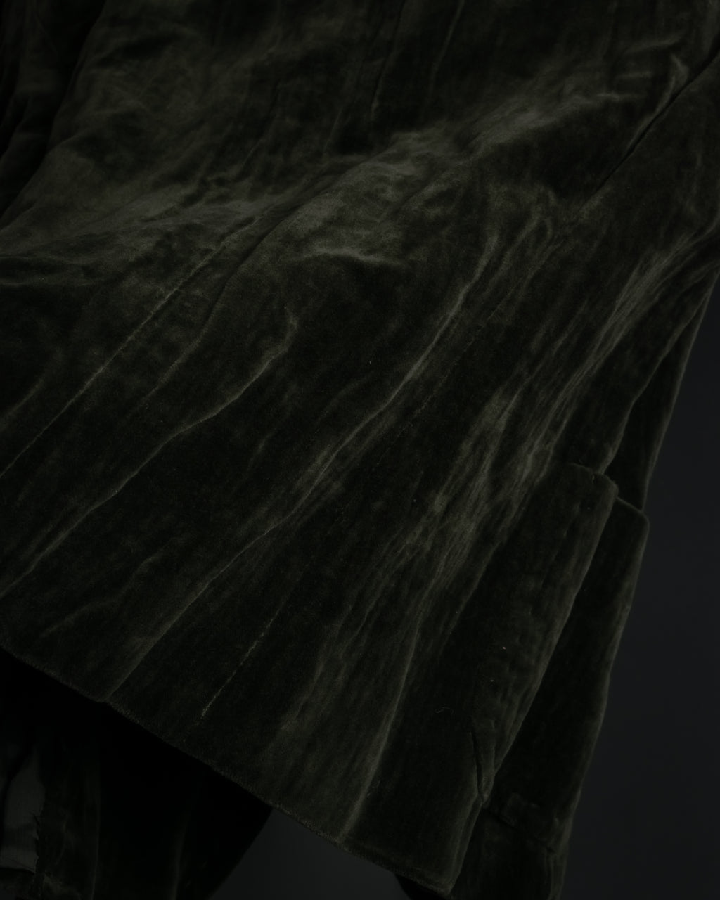 “Max Mara” 90’s-00’s metallic velour jacket