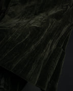 “Max Mara” 90’s-00’s metallic velour jacket