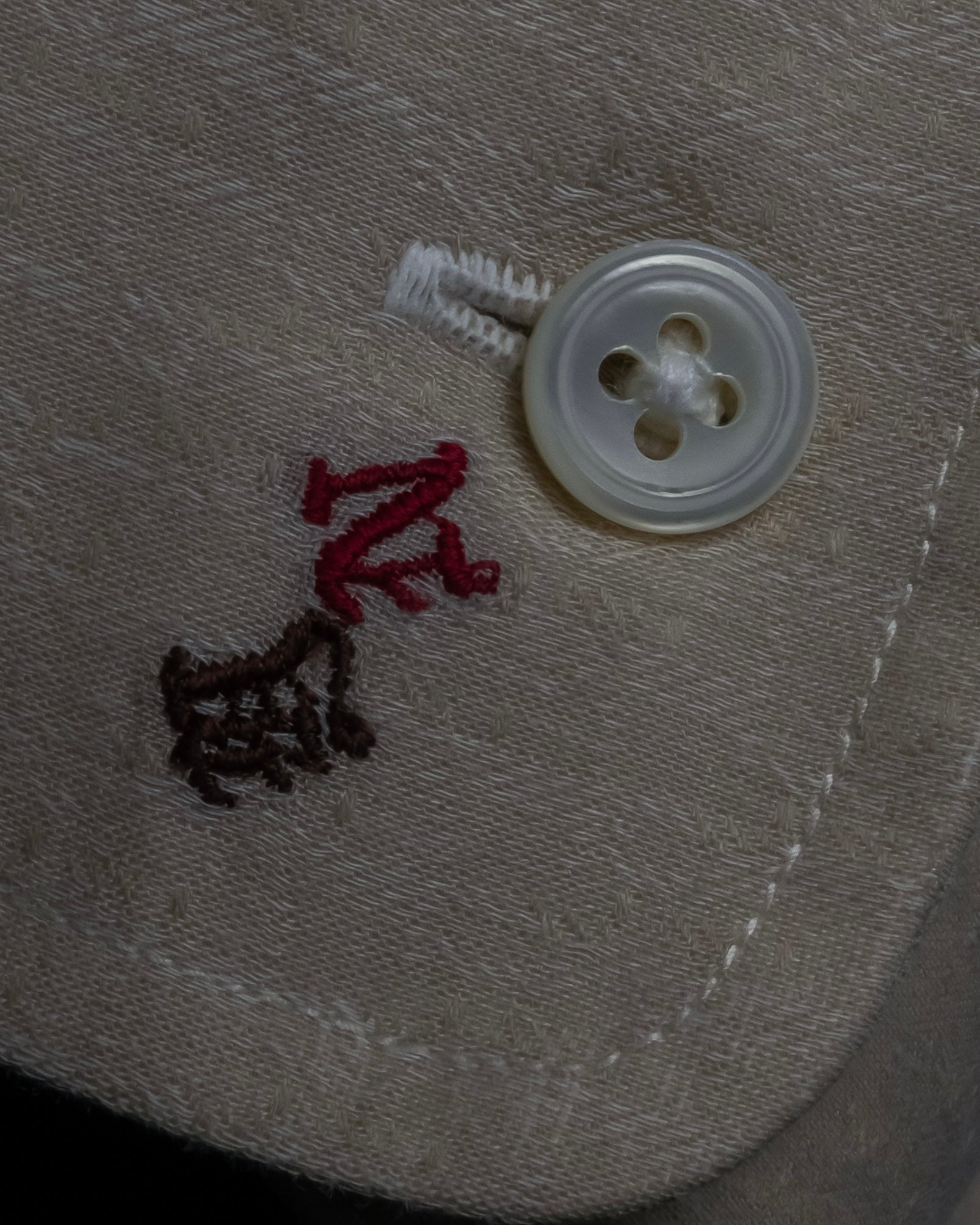 "CHRISTIAN DIOR MONSIEUR" 80's Marc Bohan design woven shirt