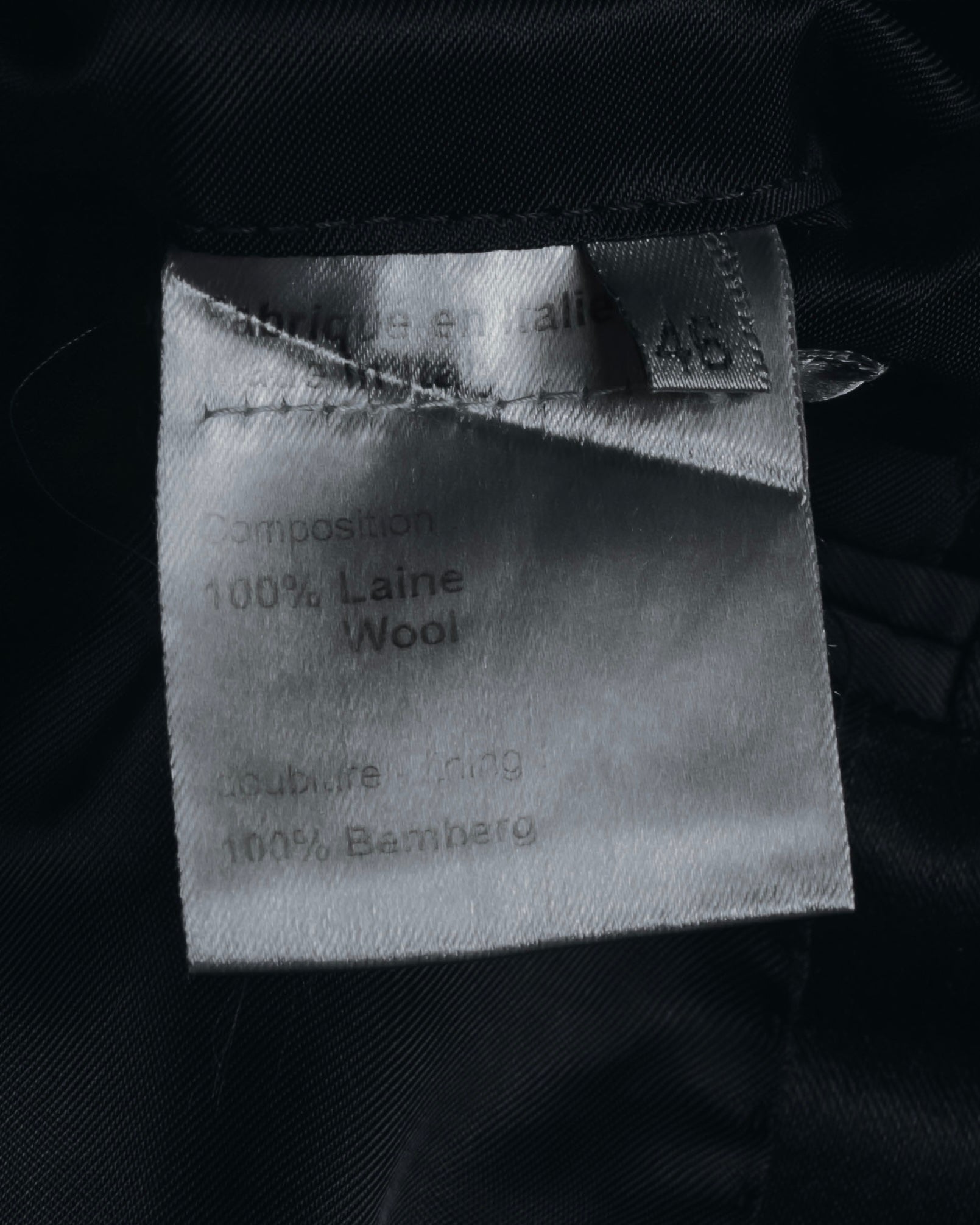 "Dior Homme" Chris Van Assche design satin lapel tuxedo set up