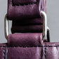 "JEAN PAUL GAULTIER" Horizontal star＆moon chain design purple leather bag