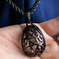 "YVES SAINT LAURENT" Elegant style arabesque pattern necklace