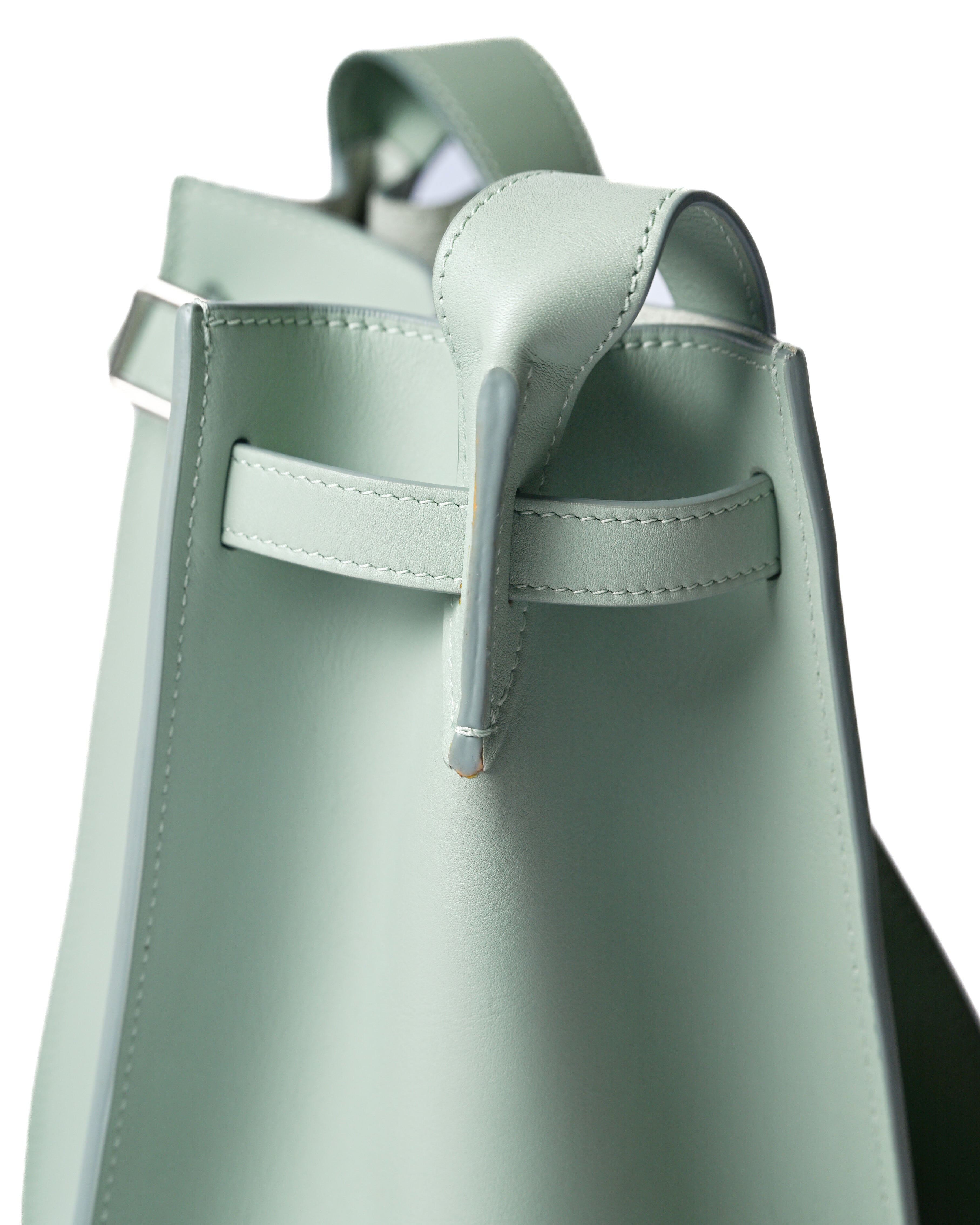 CÉLINE by Phoebe Philo/ “Big Bag Bucket” One Shoulder Bag Pale Green