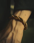-SPECIAL- "Hermès" Twisted cuff bracelet