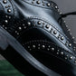 "Church’s" Silver stud design wingtip derby shoes