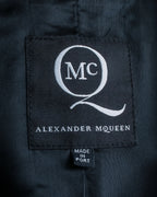 "MCQ Alexander McQueen" Flared silhouette cutting design tailored gilet