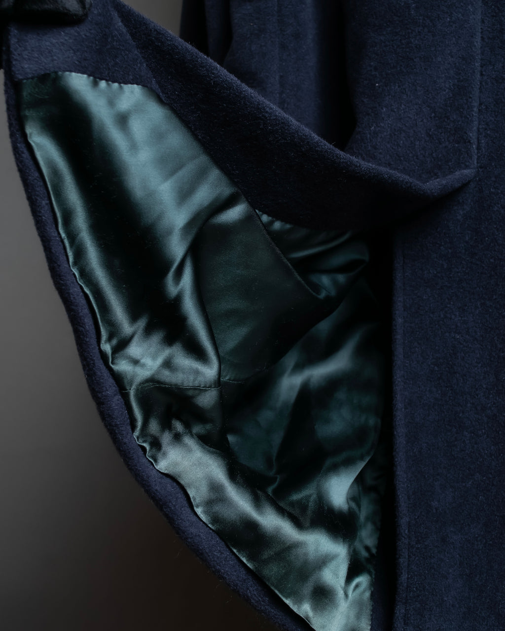 "MAX&amp;Co." Belted design wide lapel mid-length coat