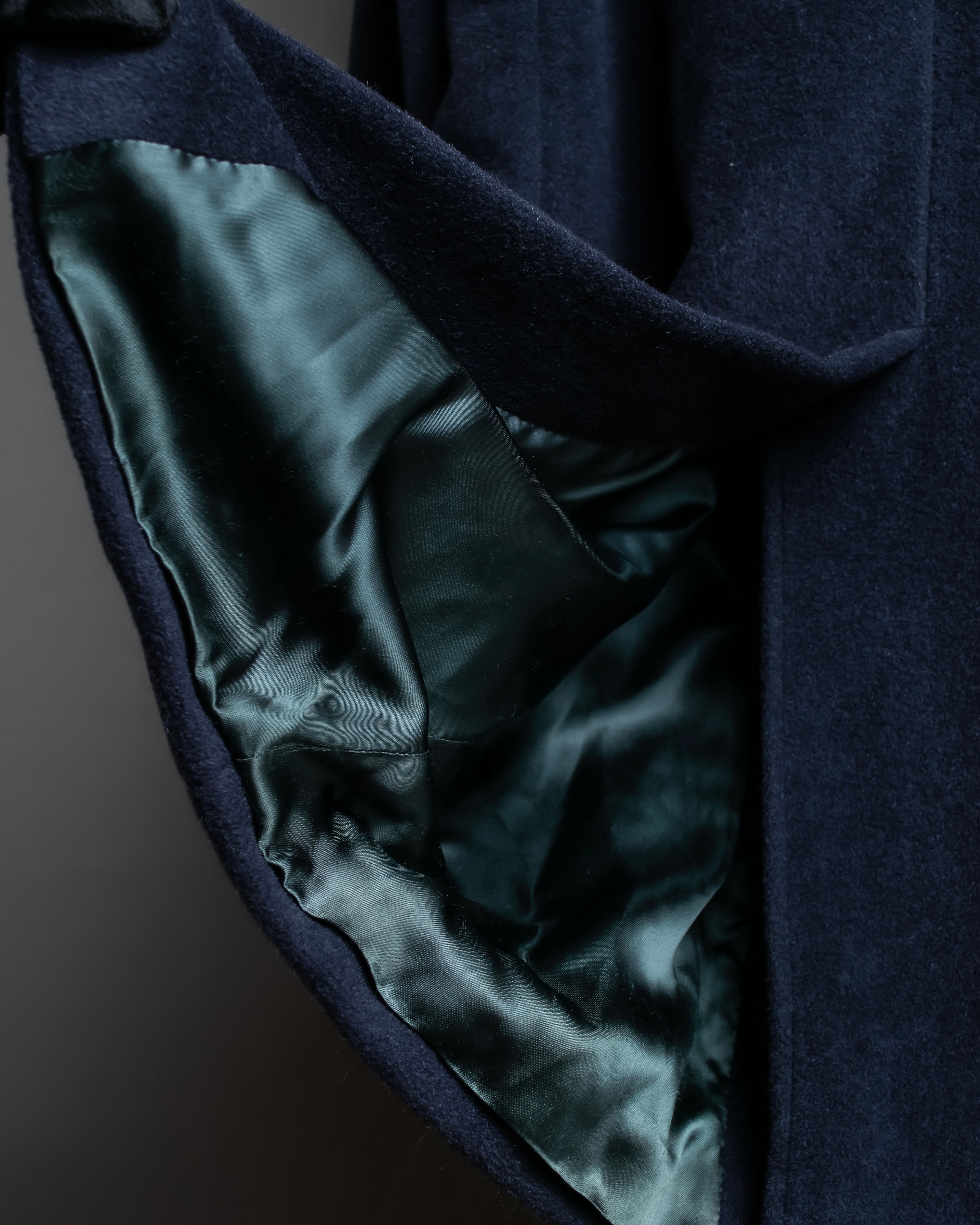 "MAX&amp;Co." Belted design wide lapel mid-length coat