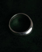 “TIFFANY & CO.” 1999-2005 Dome band silver ring