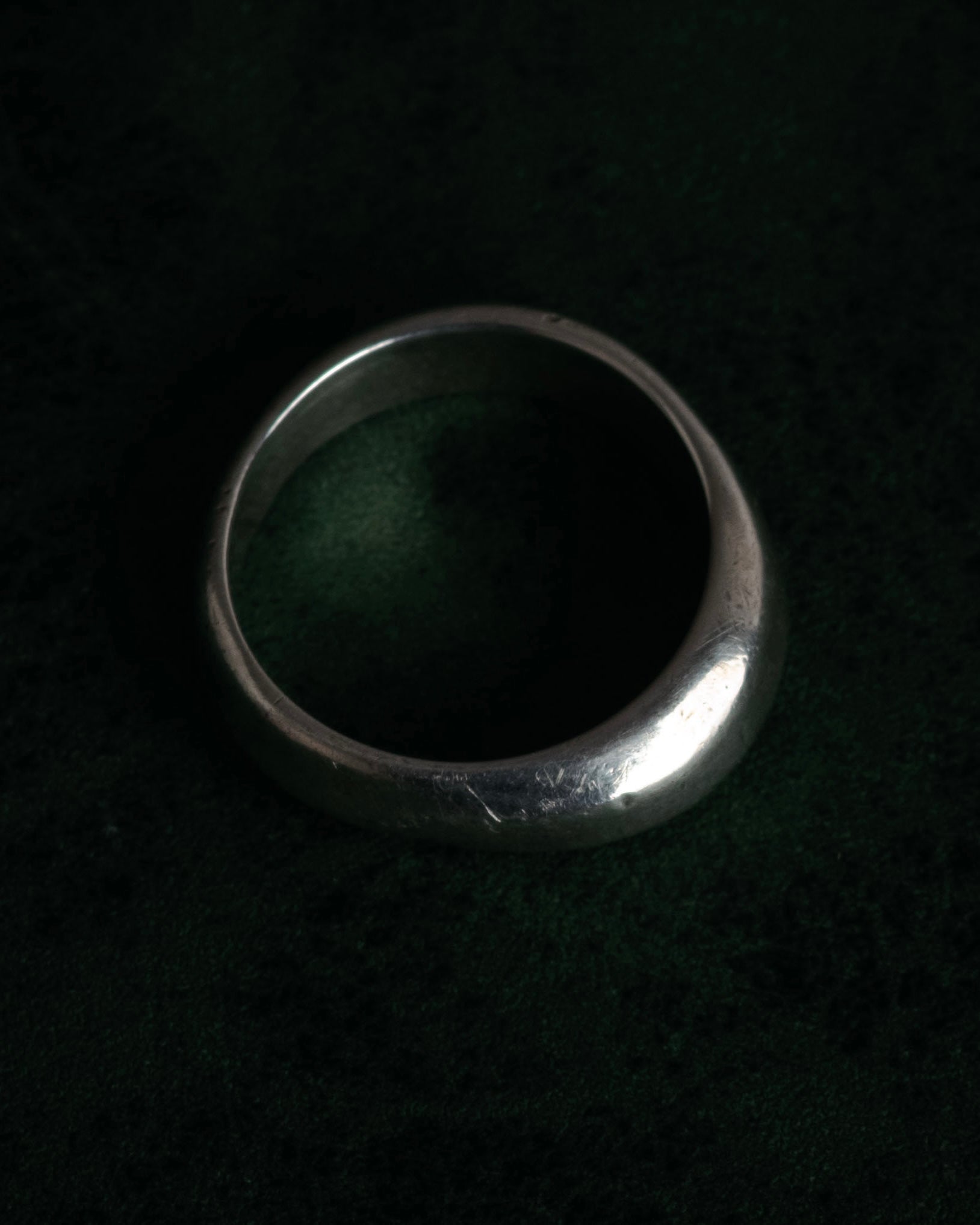 “TIFFANY & CO.” 1999-2005 Dome band silver ring