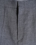 LOEWE by Jonathan Anderson/ High Waisted Beautiful Straight Silhouette Trousers Gray