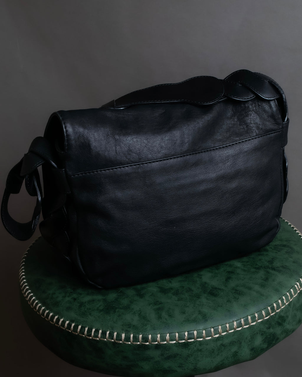 "SEE BY CHLOE" Braided shoulder design leather bag