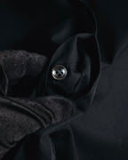 "Maison Margiela" 2017SS minimal fly-front shirt