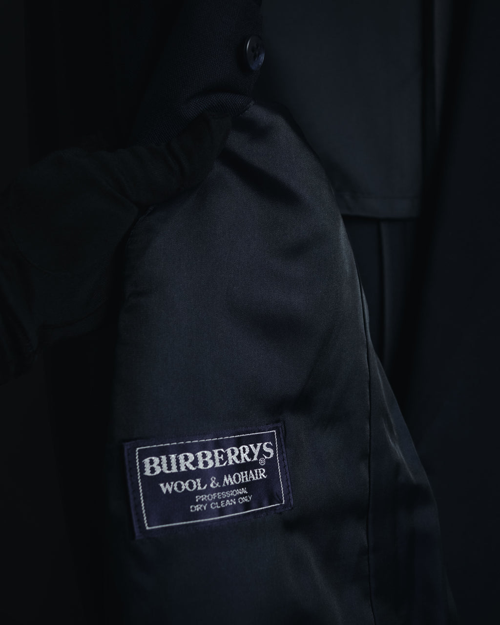 "Burberrys" 90’s Wool mohair tailored two piece suit
