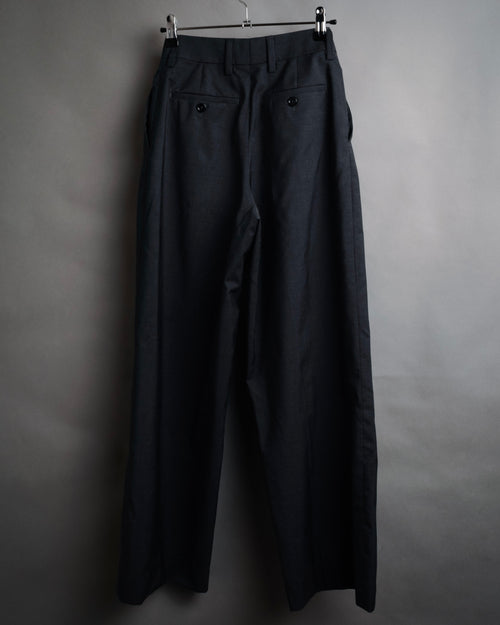 “PRADA” 2010’s Structured wide trousers